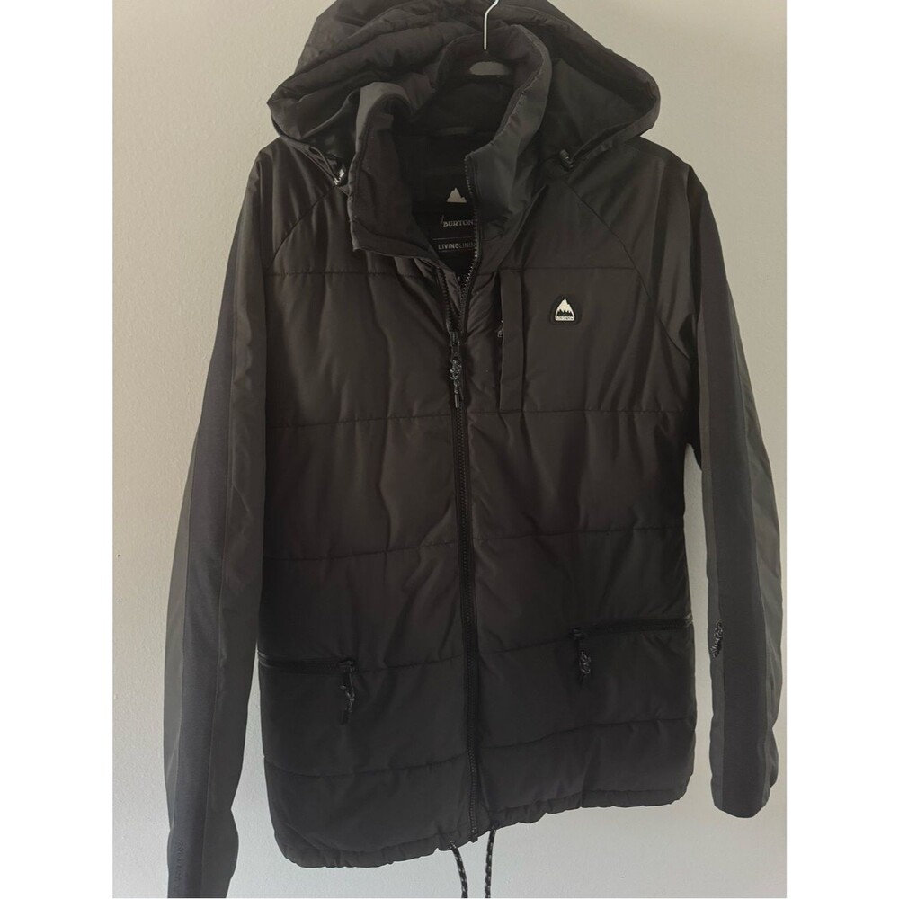 Burton Women’s Black Quilted Hooded Puffer Jacket M